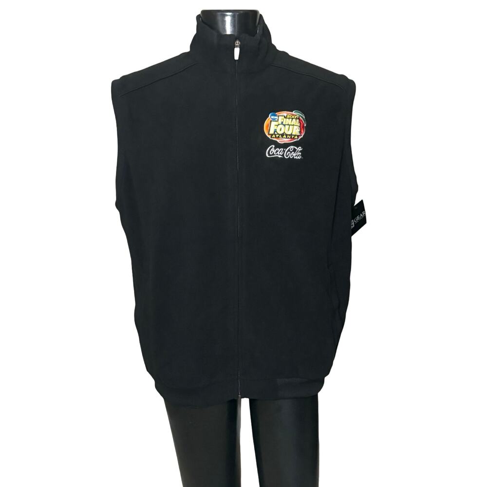 Gear for Sports 2007 Final Four Coca-Cola Black Vest Men’s XL NWT